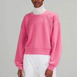 Lululemon Perfectly Oversized Cropped Crew *Softstreme